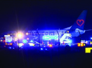 MGH uçağı Osnabrück Havalimanı’nda pistten çıktı