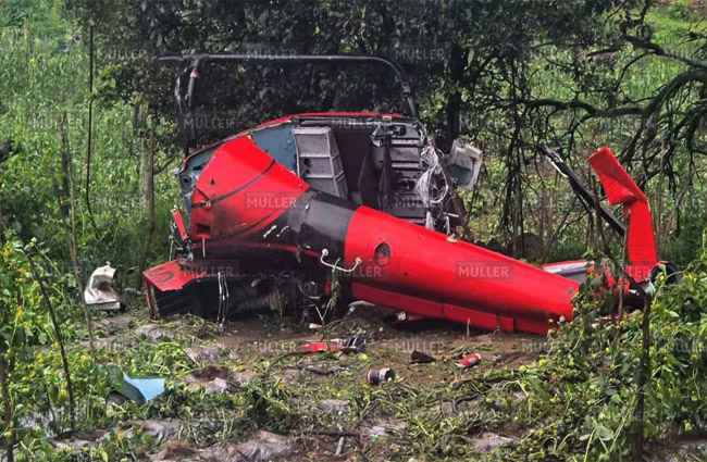 Meksika’da EC 130B4 düştü