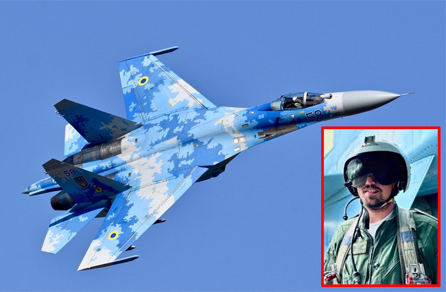 Ukrayna’da Su-27 düştü