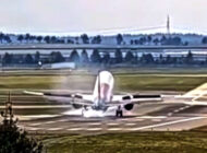 Wizz Air uçağı Prag inişinde kuyruk sürttü