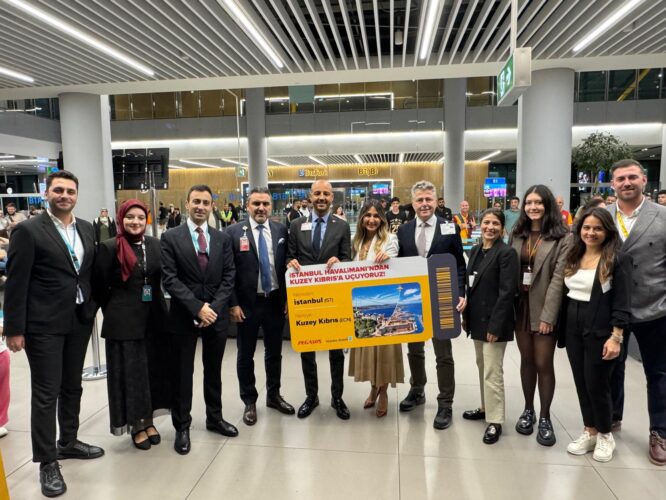 Pegasus, İGA İstanbul Havalimanı’ndan  KKTC uçuşlarına başladı