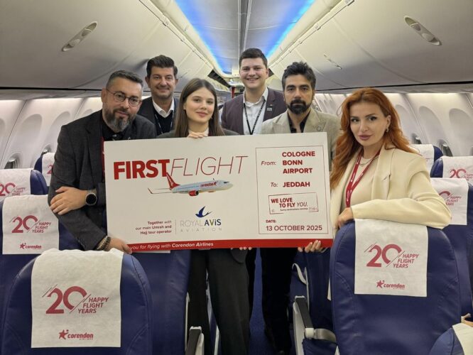 Corendon Avrupa’dan Umre seferlerine başladı