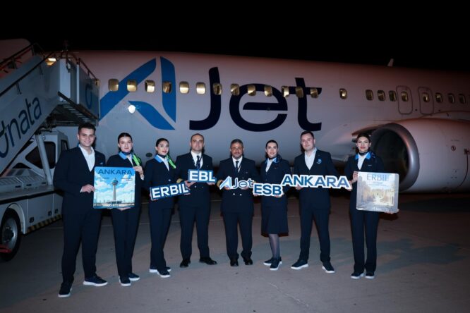 AJet Irak’ta 4 kente uçuş başlattı
