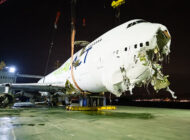 ACT  kargo uçağı enkazı denizden çıkarıldı