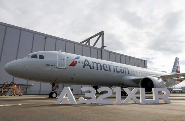 AA, A321XLR uçağını kullanan ilk Amerikalı havayolu oldu