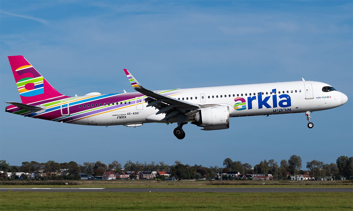 Arkia Havayolu füze savunma sistemi kullanmaya başladı