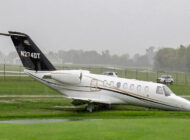 ABD’de Cessna 525B pistten çıktı golf sahasına girdi