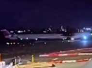 Delta uçaklarının çarpışma görüntüleri yayınlandı