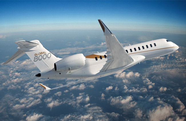 Bombardier G8000 dünyanın en hızlı uçağı oldu