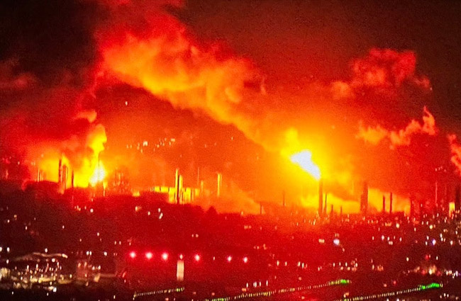 Los Angeles Havalimanı yakınında patlama