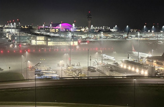 Münih’te drone 12 uçuşu iptal ettirdi