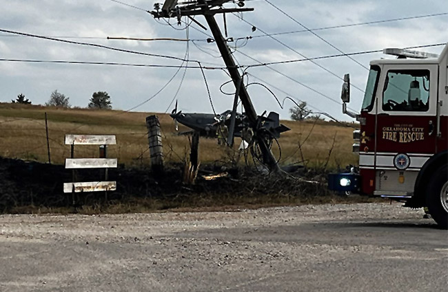 Oklahoma’da Skyraider II saldırı uçağı düştü
