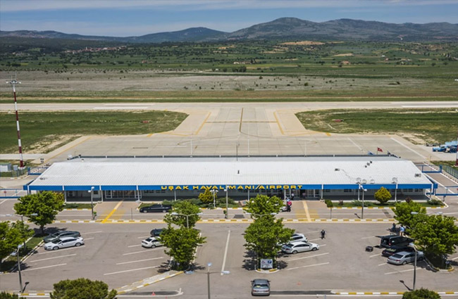 DHMİ Uşak Havalimanı eğitim uçuş rakamlarını açıkladı