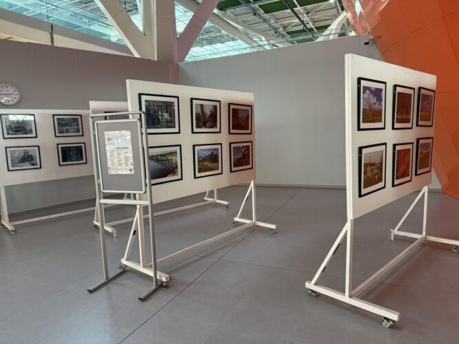 “Kıbrıs Manzaraları” Sergisi Ercan’da açıldı