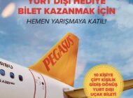 Pegasus 20. yıla özel 10 kişiye yurt dışı bileti hediye ediyor