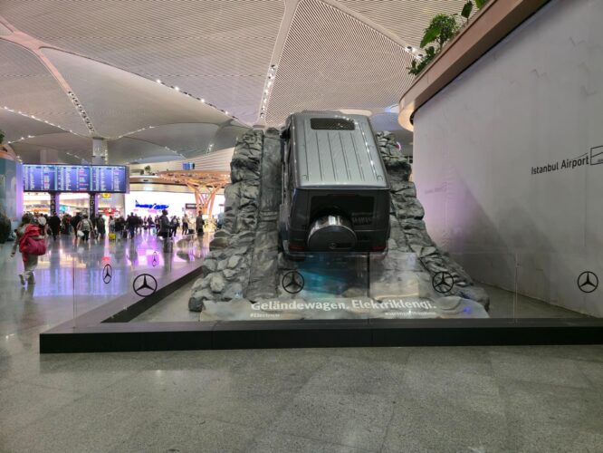 Mercedes-Benz elektrikli G 580‘i İGA’da sergiliyor