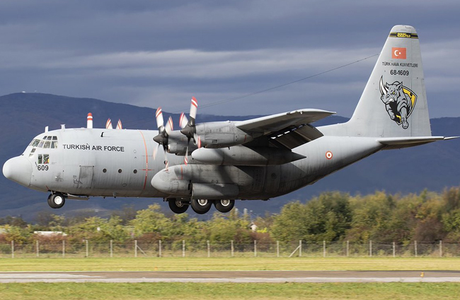 THK’nin C-130E nakliye uçağı Gürcistan sınırında düştü
