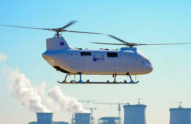 Çin insansız helikopterini uçurdu