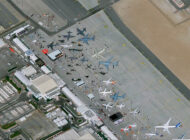 Airbus uydusundan Dubai Arshoow fotosu