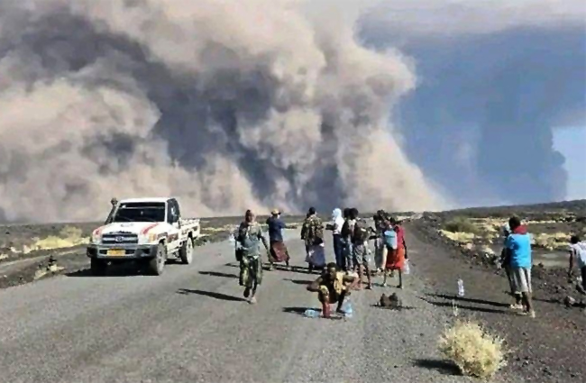 Hayli Gubbi Yanardağı 12 bin yıl sonra patladı