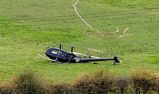 İngiltere’de R44 düştü; 1 kişi hayatını kaybetti