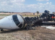 Kongo’da ERJ-145LR inişte kaza yaptı