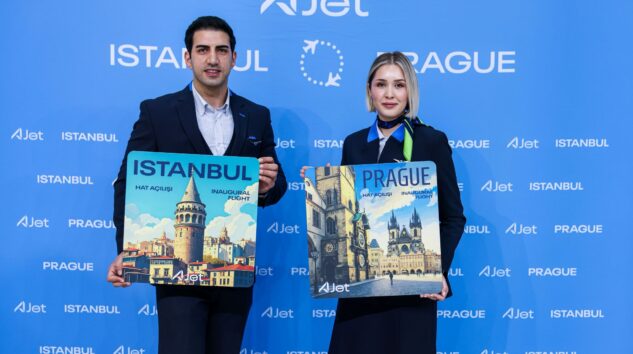AJet’in İstanbul-Prag seferleri başladı