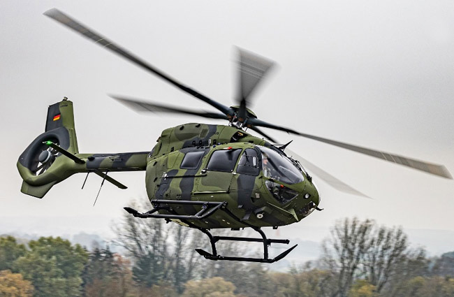 Almanya H145M hafif taarruz helikopter sayısını artırdı