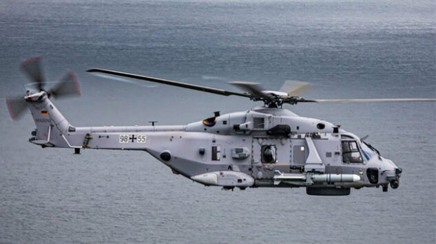 Alman Donanması ilk NH90 Sea Tiger helikopterini teslim aldı