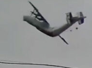 Rusya’da düşen AN-22 uçağının görüntüleri yayınlandı