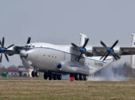 Moskova’da An-22 düştü