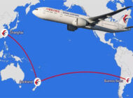 China Eastern Airlines 25 saatlik uçuşa başladı