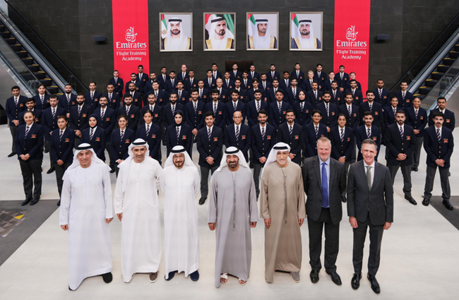 Emirates Uçuş Eğitim Akademisi 77 yeni pilot mezun etti