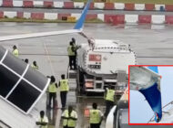 Flydubai uçağı B737’ye Maldivler’de yakıt tankeri çarptı