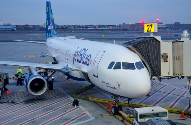 JetBlue JFK–Amsterdam hattını kapatıyor