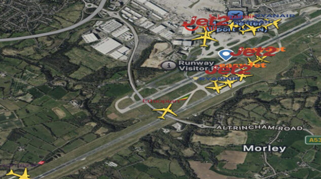 Manchester Havalimanı’nda onlarca uçuş geçikti