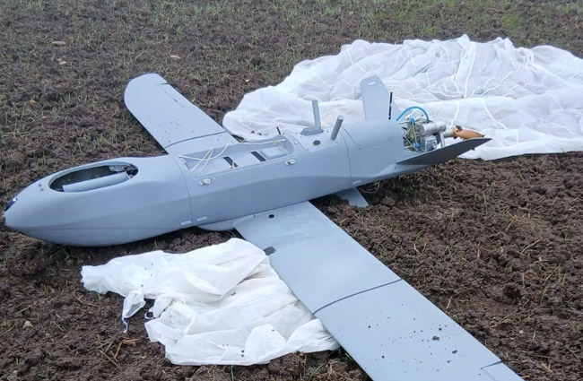 Balıkesir Manyas’ta tarlaya İHA