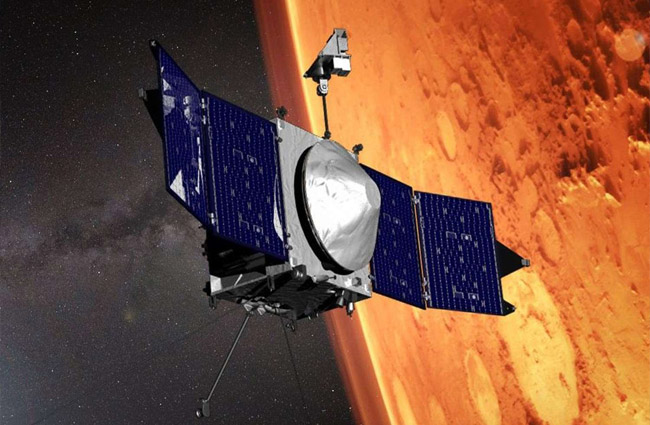 NASA’nın Mars’taki Maven aracıyla iletişimi kesildi