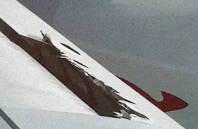 Qantas’ın a380 altı yıl sonra uçtu kanadından hasar aldı