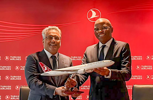 THY ve South African kod anlaşması imzaladı