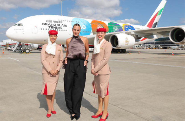 Emirates Aryna Sabalenka’ya sponsor oldu
