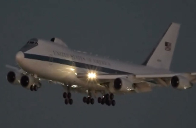 ABD’nin kıyamet uçağı ilk kez bu kadar net görüntülendi