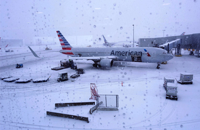 ABD genelinde 11 bin uçuş iptal edildi