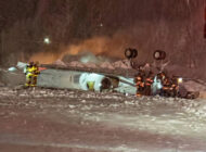 ABD Bangor Havalimanı’nda Challenger 650 kazası