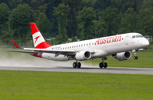 Austiran Airlines ERJ 195 uçaklarını filosundan çıkarıyor