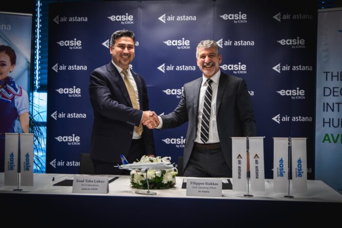 Air Astana  easie’yi seçti