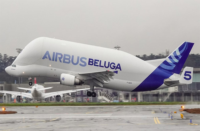 Airbus Beluga 5 son uçuşunu tamamladı