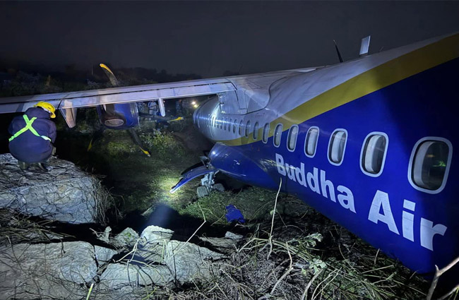 Nepal’de ATR. 72-500 pistten çıktı