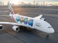 Emirates, Grand Slam ruhunu A380 uçağıyla gökyüzüne taşıdı