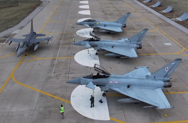 Eurofighter uçakları Şubat ayıda geliyor